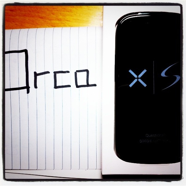 这是没撕膜的Nexus S (⊙﹏⊙)